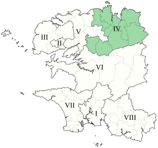 <span class="mw-page-title-main">Finistère's 4th constituency</span> Constituency of the National Assembly of France