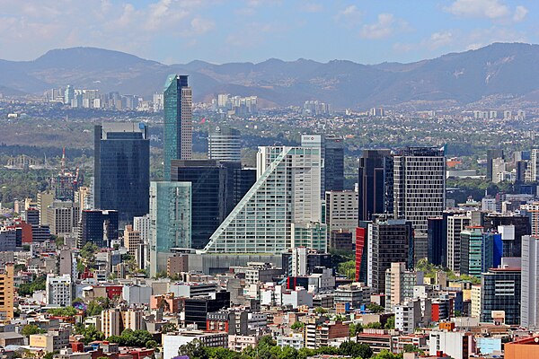 Image: Ciudad.de.Mexico.City.Distrito.Federal.DF.Paseo.Reforma.Skyline