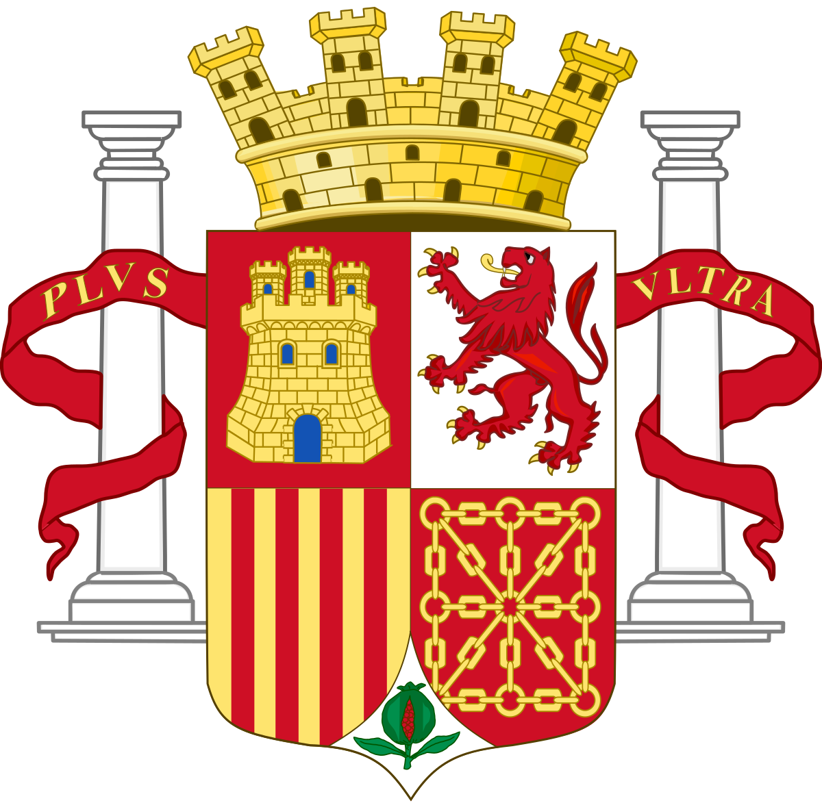 Download File:Coat of Arms of Spain (1931-1939)-Flag Variant.svg ...