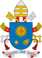 The coat of arms of Pope Francis