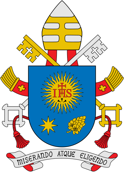 File:Coat of arms of Franciscus.svg