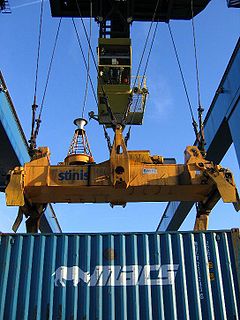 Als Spreader oder Containerges