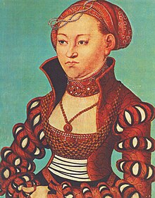 Cranach, Lucas I - Maria von Sachsen mit Brautkranz.jpg