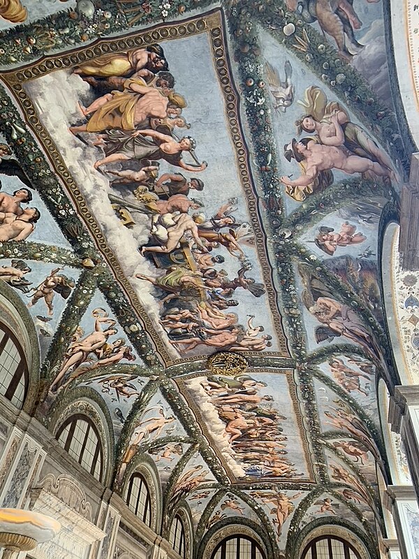 Raphael's fresco Cupid and Psyche