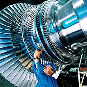 Ротор паровой турбины Siemens