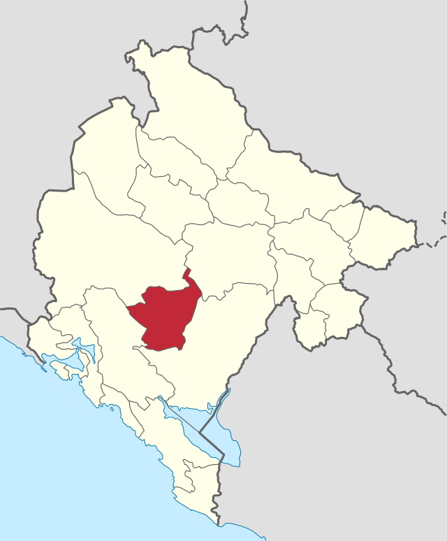 Община Даниловград на карте