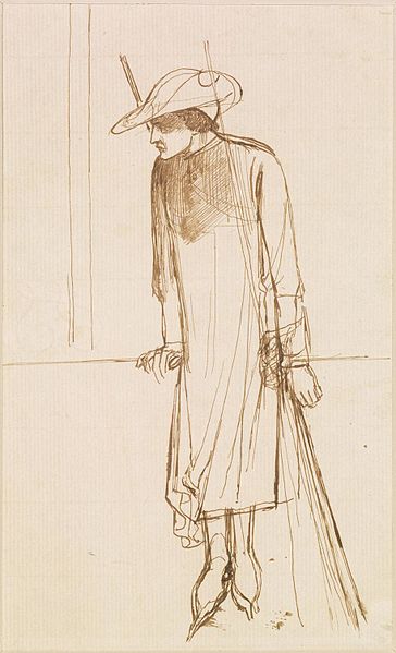 File:Dante Gabriel Rossetti - Dante at Verona - Figure Sketch.jpg
