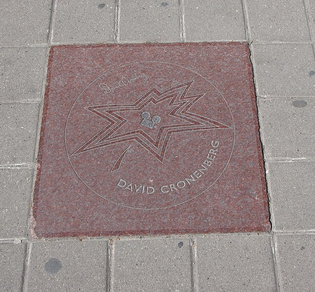 File:David Cronenberg star on Walk of Fame.jpg