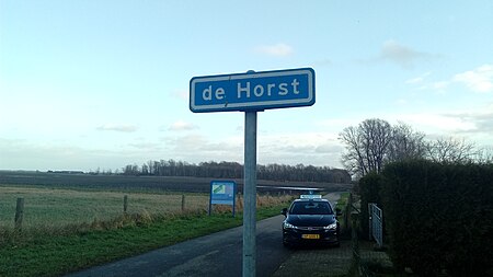 Fail:De Horst street sign, Beerta (2019) 02.jpg