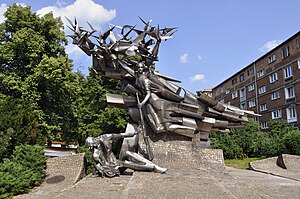 Памятник защитникам почтамта № 1 в Гданьске