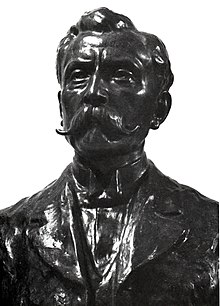 Bust of Spiru Haret by Dimitrie Paciurea