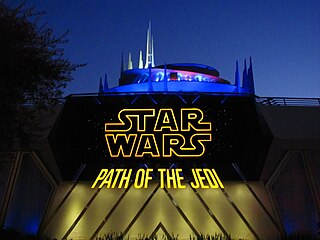 <i>Star Wars</i>: Path of the Jedi Disneyland attraction