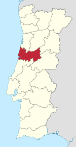 Distrikt Coimbra in Portugal.svg