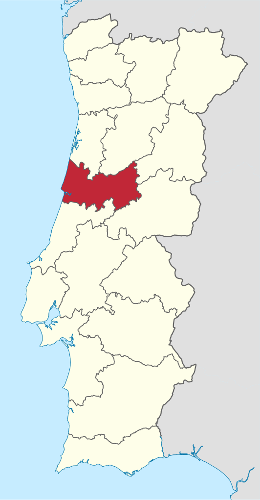 Kaart van Coimbra