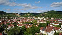 Dossenheim Luftbild von Westen