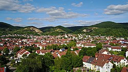 Skyline of Dossenheim