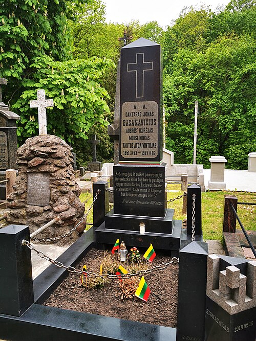 Tomb of Jonas Basanavičius