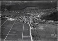 Niederurnen, historisches Luftbild von 1925, aufgenommen aus 300 Metern Höhe von Walter Mittelholzer