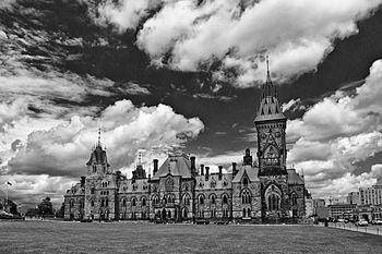 The East Block building of Parliament Hill Fotografia: William McEvoy Licenza: CC-BY-SA-3.0