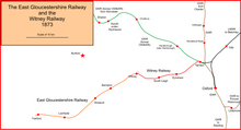 The East Gloucestershire Railway and its connections on opening East Glos Rly 1873.png