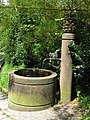 Eichhörnchenbrunnen in Freiburg-Günterstal