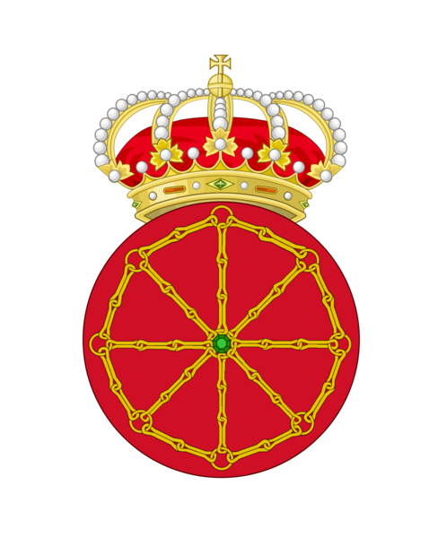 File:Escudo de Navarra circular (variante).png