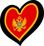 Montenegró zászlaja