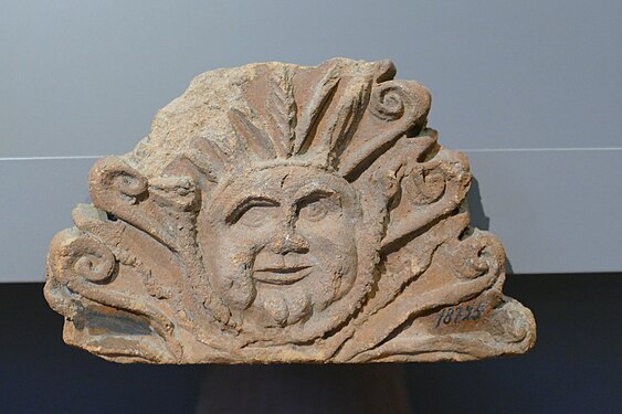 Roman decorative terra-cotta in the LVR-RömerMuseum