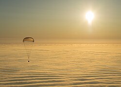 Expedition 42 Soyuz TMA-14M Landing (201503120102HQ)