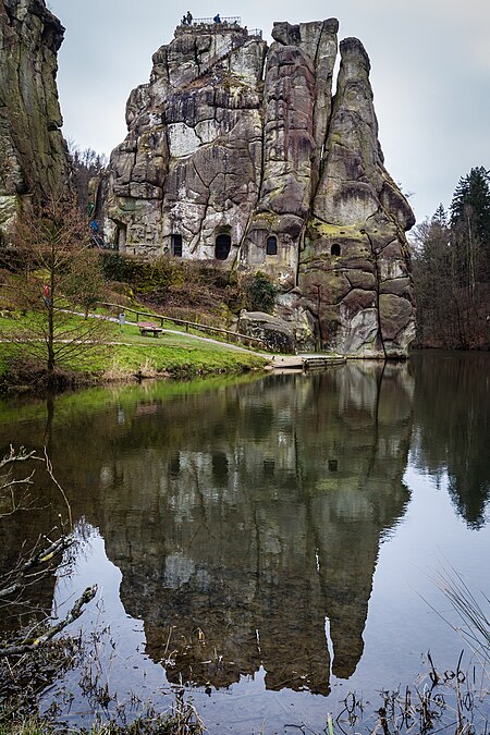 Externsteine und Wiembecketeich