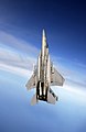 F-15C carrying AIM-9X maneuvers into a vertical climb