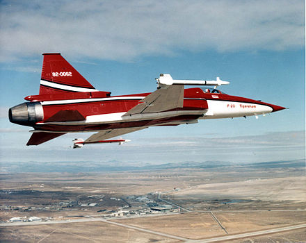 The first F-20 in Northrop colors.