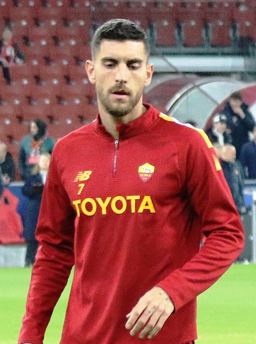 Pellegrini with Roma in 2023