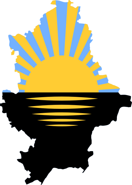 File:Flag-map of Donetsk Oblast.svg