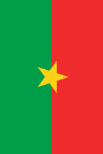 Thumbnail for File:Flag of Burkina Faso (vertical).svg