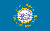 South Dakotas flag (1963-1992)