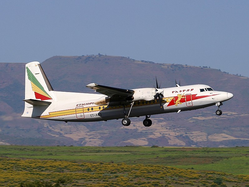 File:Fokker 50, Ethiopian Airlines AN0707791.jpg