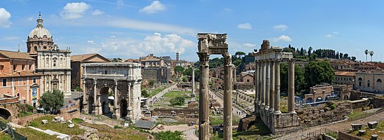 Forum Romanum - Panorama