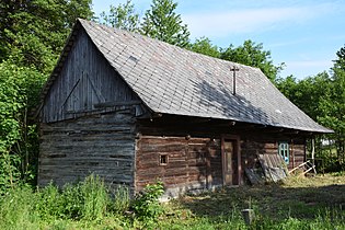 Dřevěnice ze zadní strany