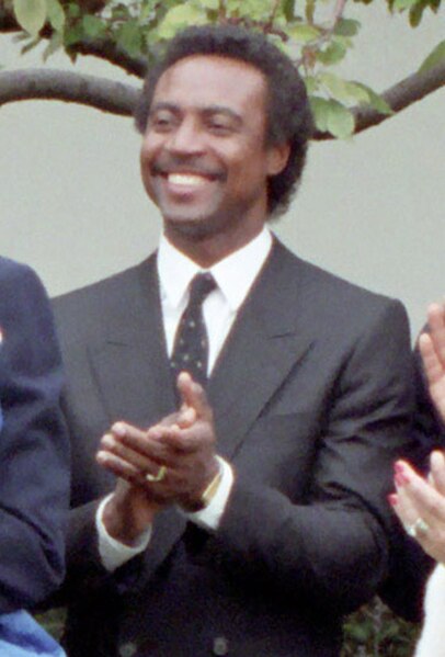 White at the White House in 1985