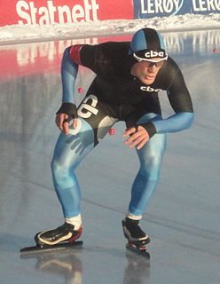 Fredrik van der Horst Norwegian speed skater