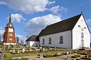 Fridlevstad, Kirche