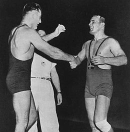 Fritz Stöckli vs Bengt Fahlkvist, Londra 1948.jpg