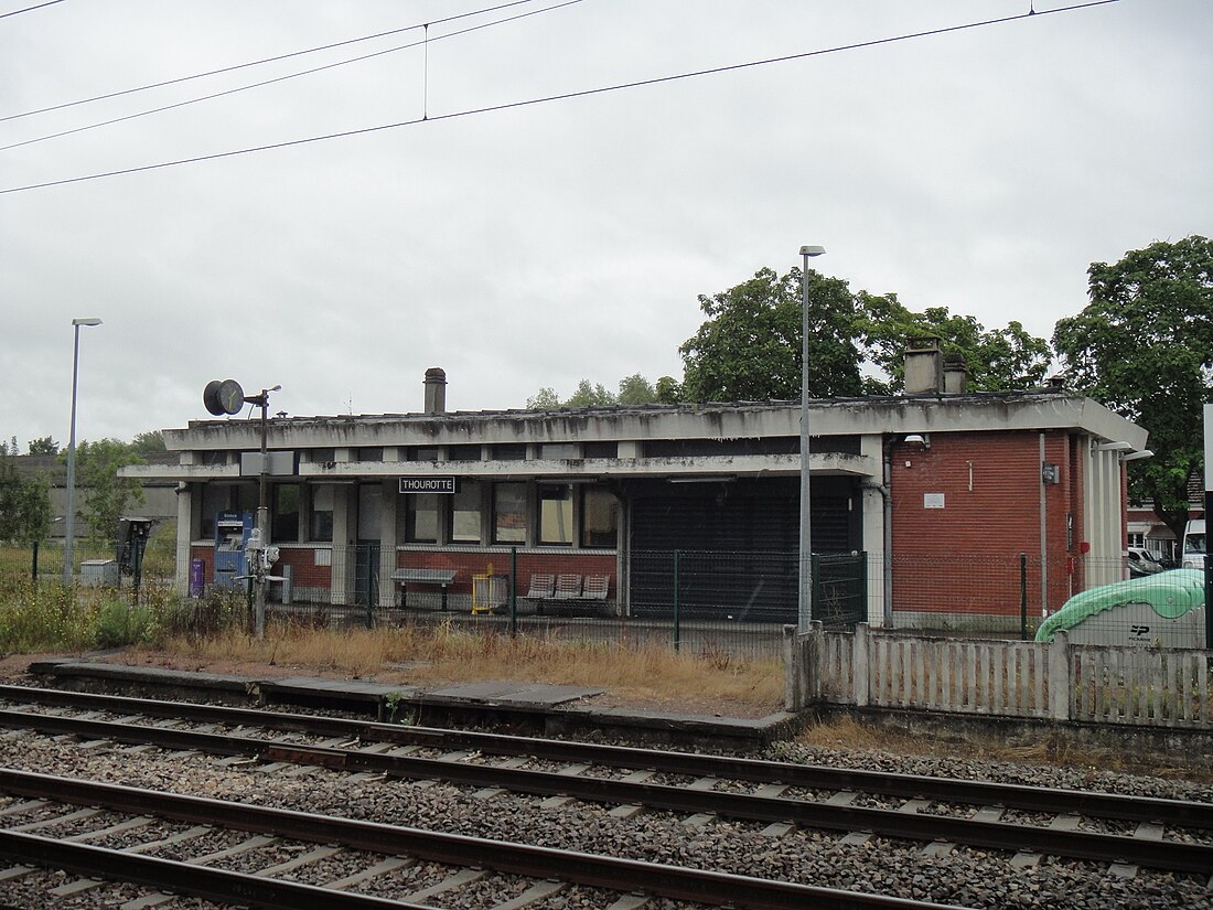 Gare de Thourotte