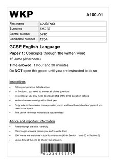 General Certificate of Secondary Education British public examinations, generally taken aged 16