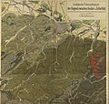 1:40000, Beushausen (1900) Geologische Übersichtskarte der Gegend zwischen Goslar und Zellerfeld, nördlicher Teil