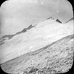 Face nord : glacier du Nethou au XIXe siècle