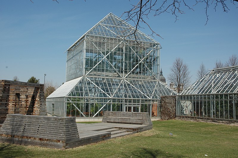 File:Grand Rounds Scenic Byway - Conservatory in Sculpture Garden - NARA - 7718711.jpg