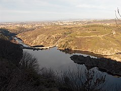 Barrage de Grangent.