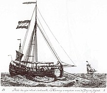 Herring Buss taking aboard its drift net (G. Groenewegen) Groenewegen.D3.Buis.jpg